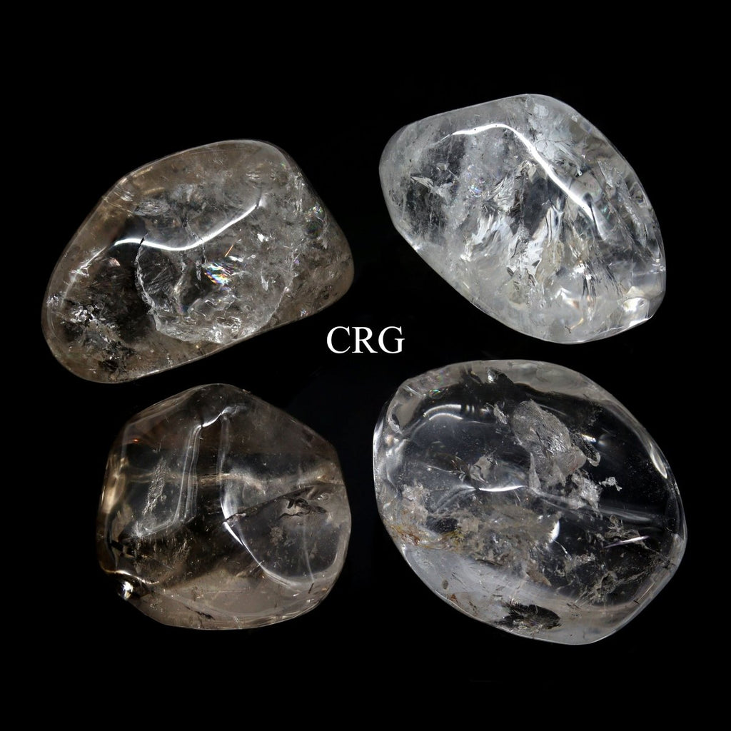 QTY 1 - Crystal Quartz Freeform Paperweight / 2-5" AVG