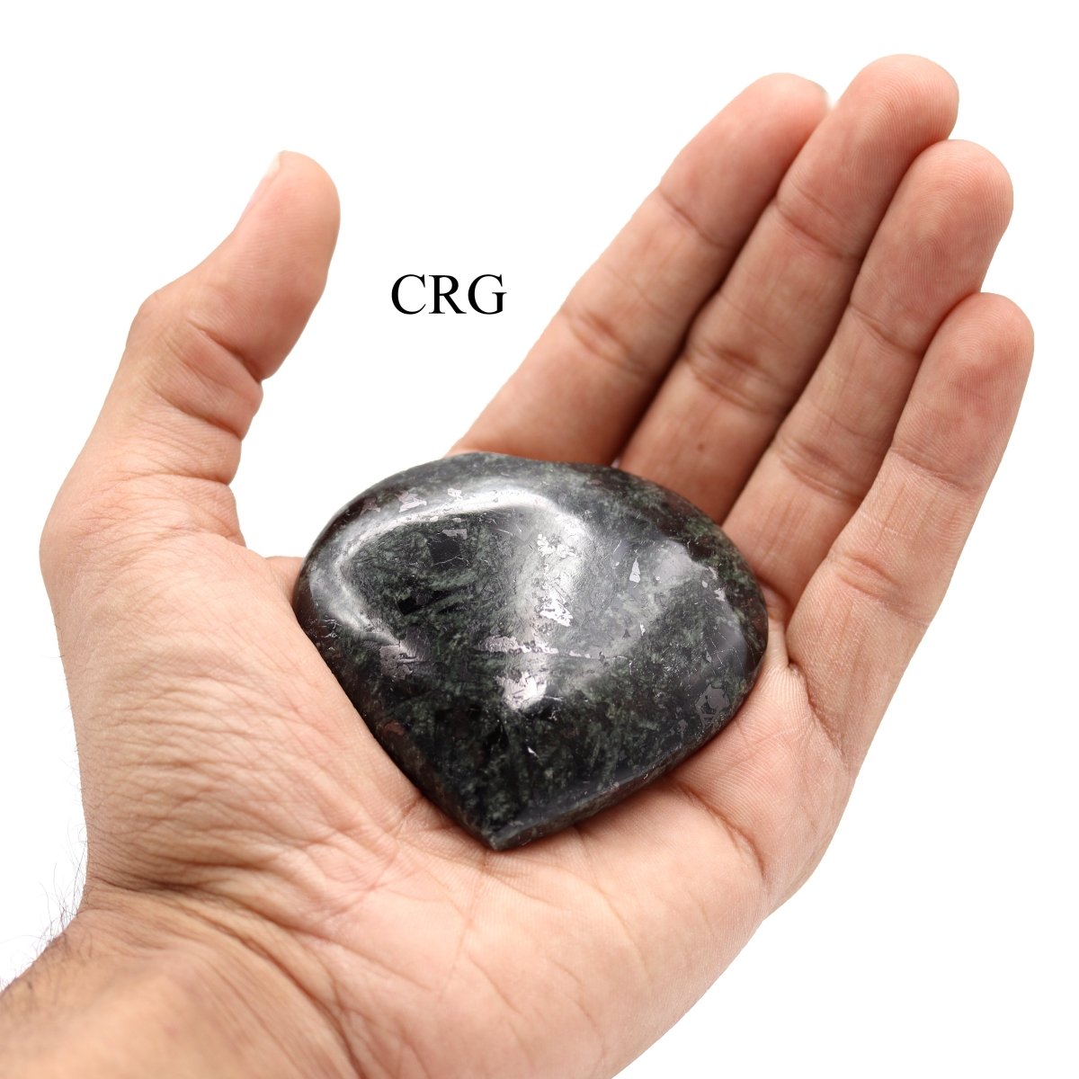 QTY 1 - Galaxy Jasper Puffy Heart / 2-4" AVG