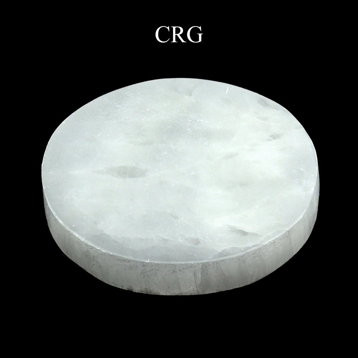 Scratch and Dent Selenite Slab Plate 14cm (1 Piece)