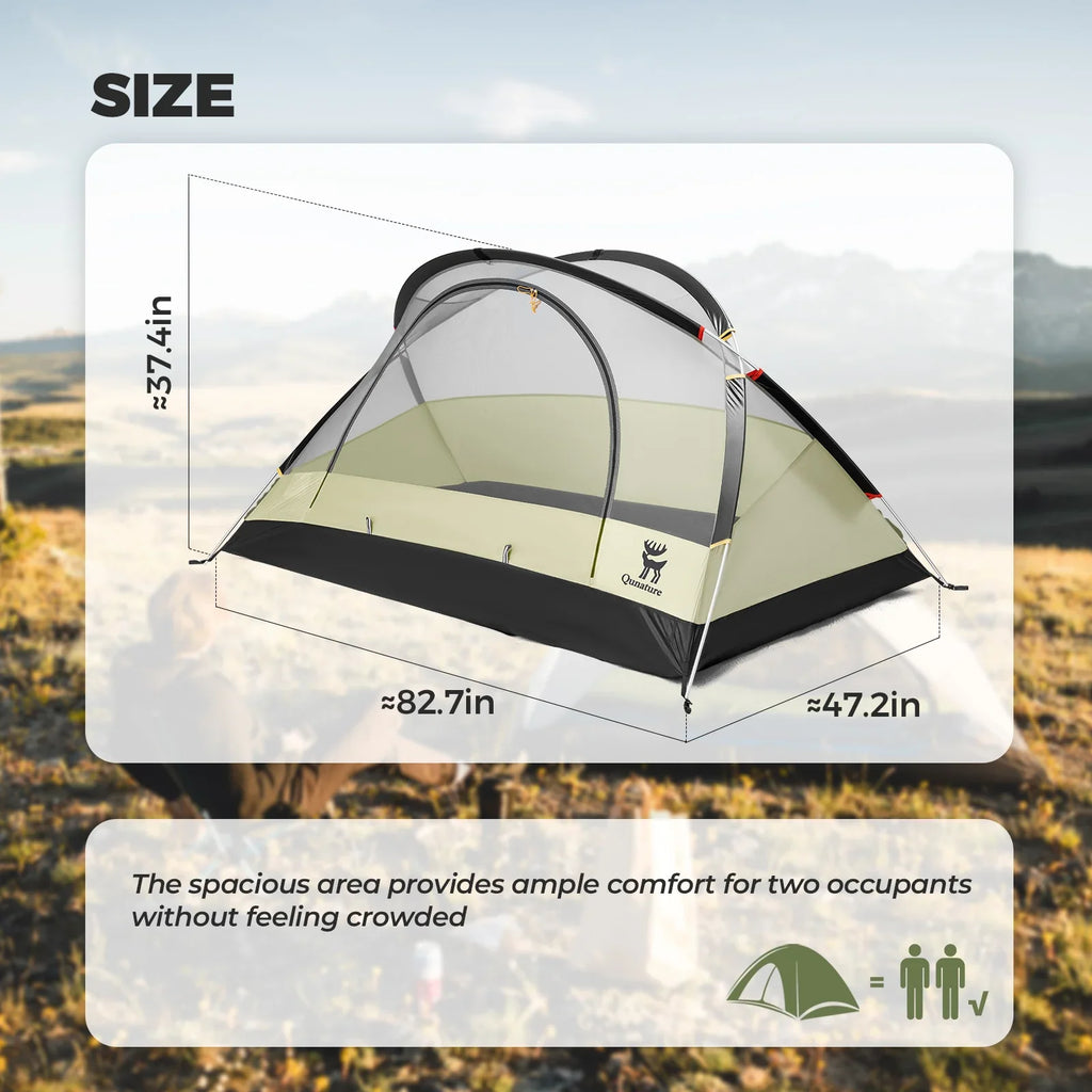 2-Person Easy Setup Rainproof Tent | Tent | Wiccan Center