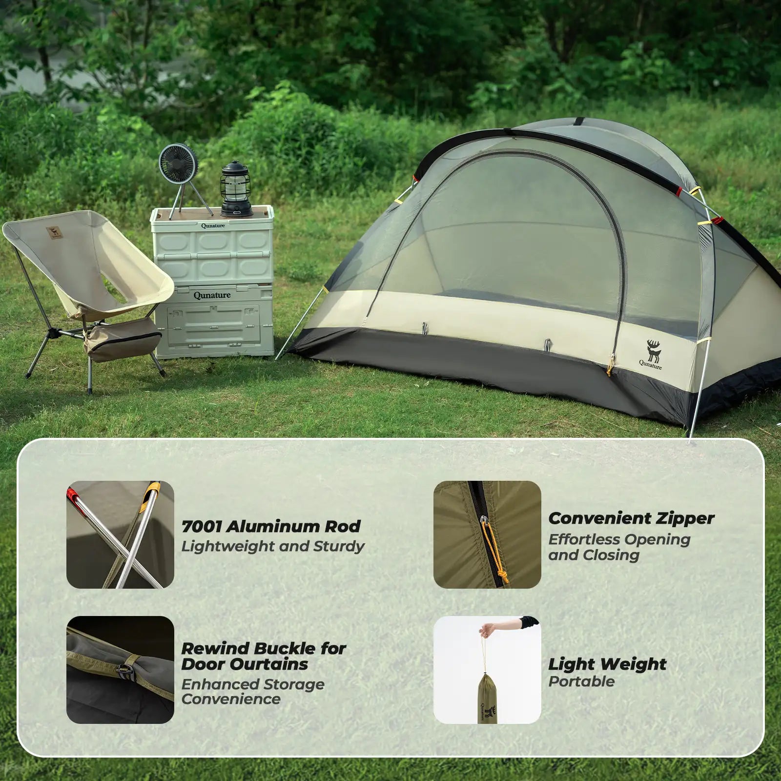 2-Person Easy Setup Rainproof Tent | Tent | Wiccan Center