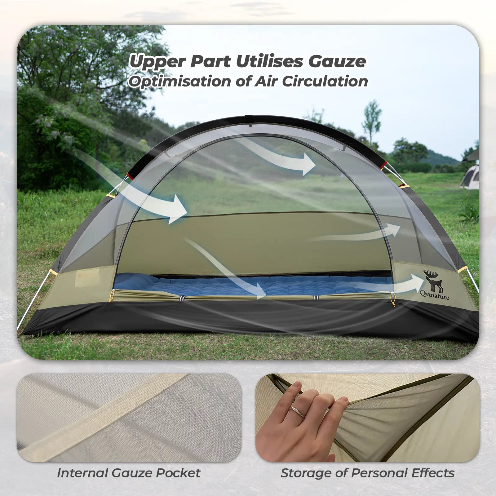 2-Person Easy Setup Rainproof Tent | Tent | Wiccan Center