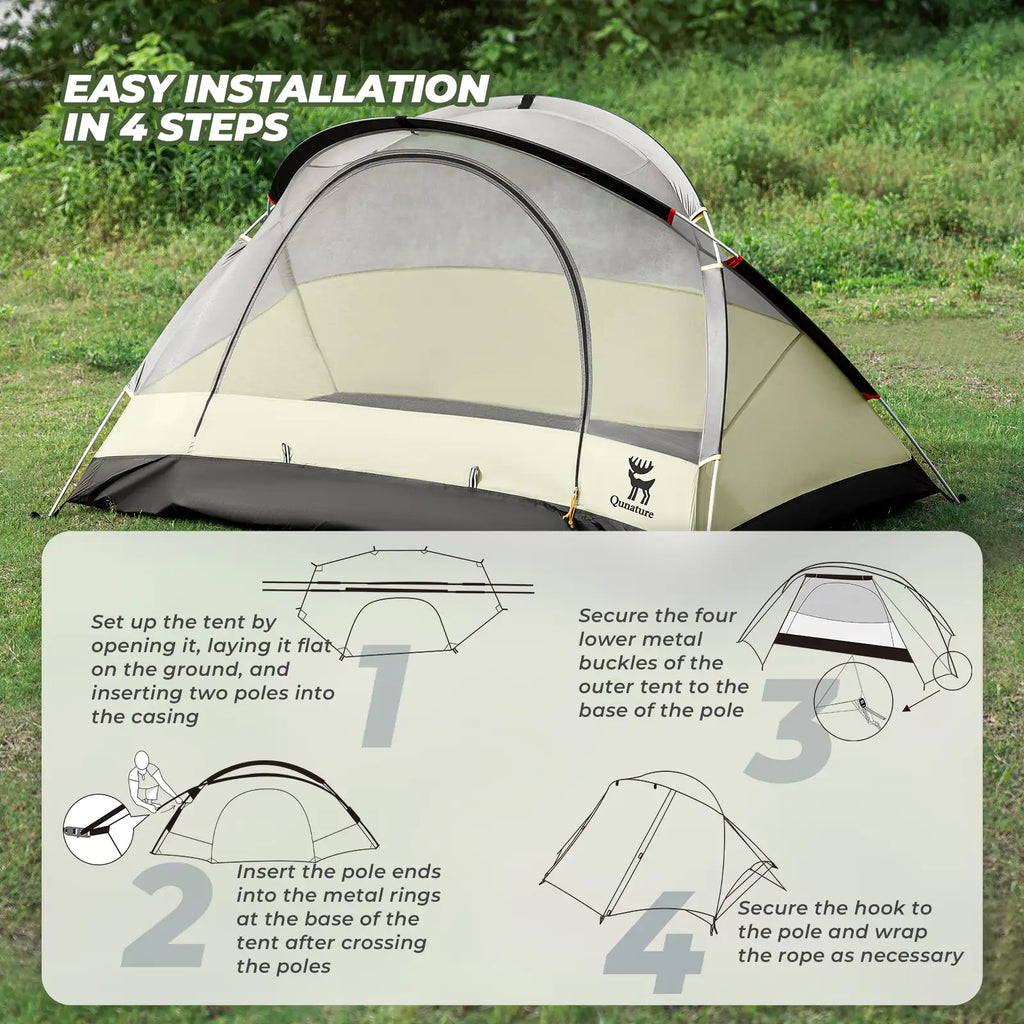 2-Person Easy Setup Rainproof Tent | Tent | Wiccan Center
