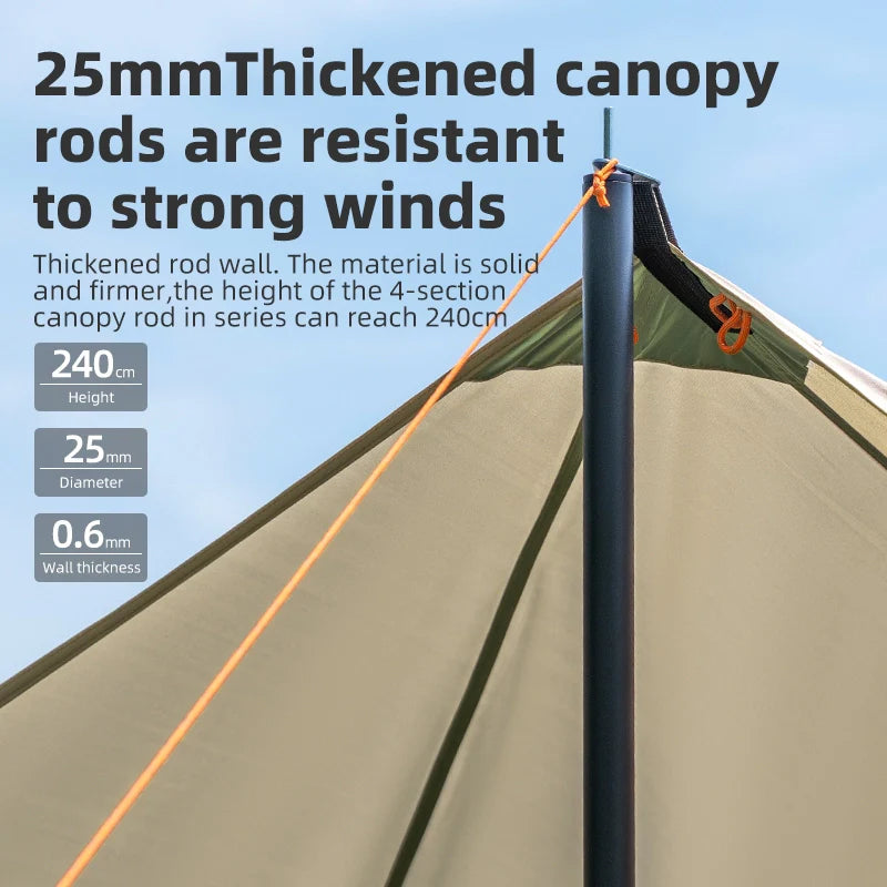 Waterproof Canopy UPF50+ Sun Shelter Tent for Camping | Canopy | Wiccan Center