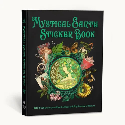 Mystical Earth Sticker Book: 400 Stickers Inspired by the Beauty & Mythology of Nature - Paperback | Books | Wiccan Center