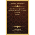 One Hundred Quatrains From The Rubaiyat Of Omar Khayyam (1899) - Paperback | Books | Wiccan Center