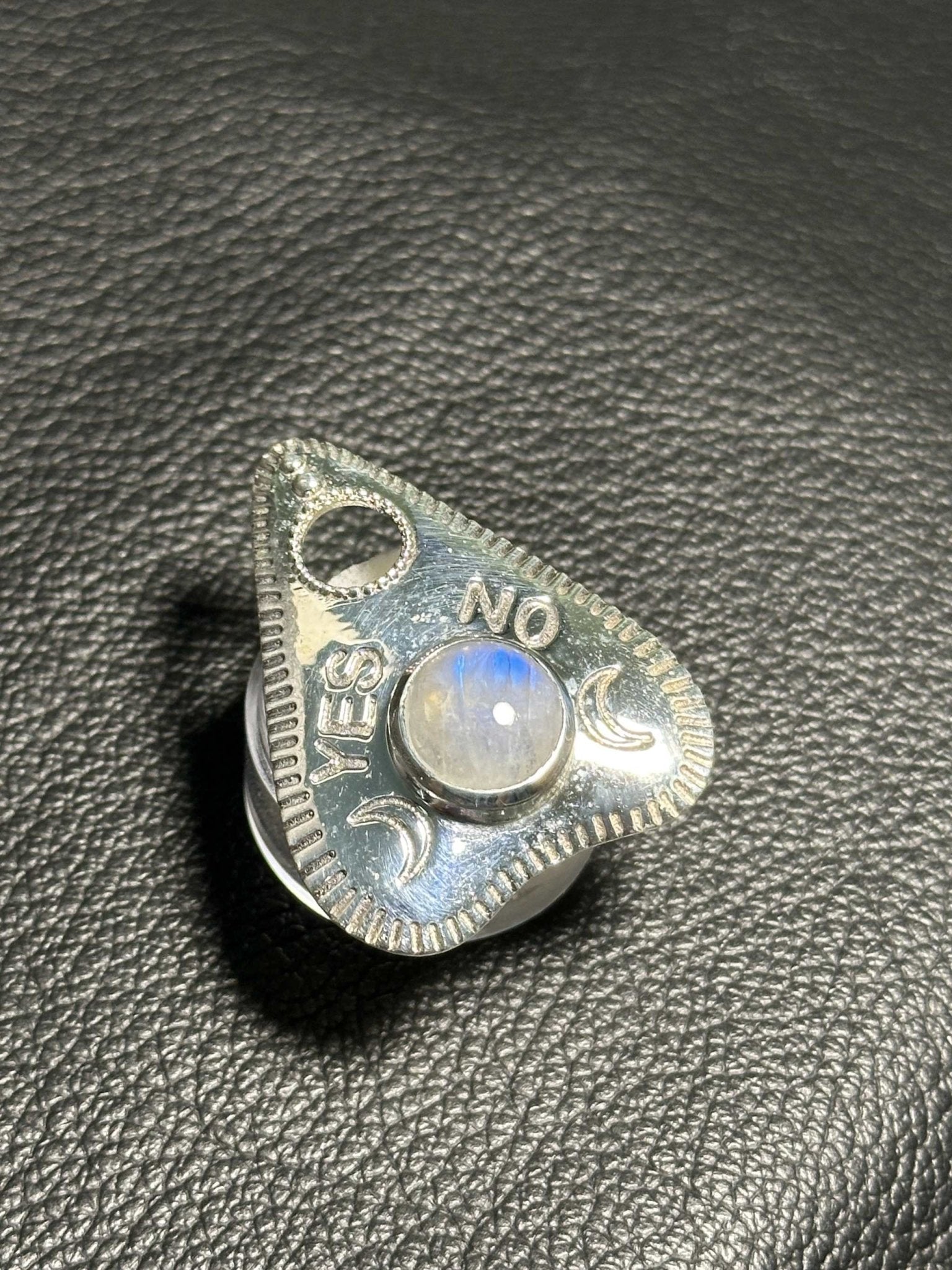 Rainbow Moonstone Ring Size 6 - "Ouija” | Rings | Wiccan Center