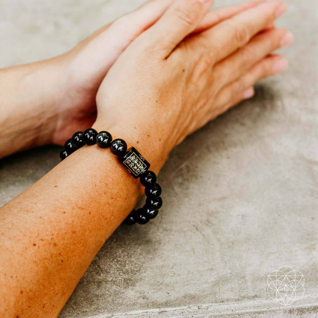 Rainbow Obsidian Protection Bracelet | Bracelet | Wiccan Center