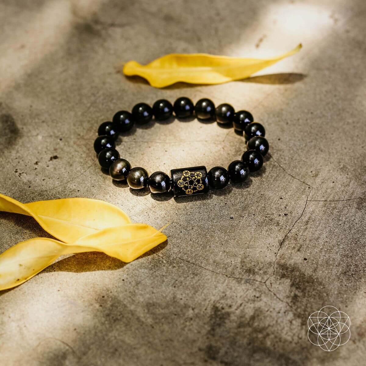 Rainbow Obsidian Protection Bracelet | Bracelet | Wiccan Center