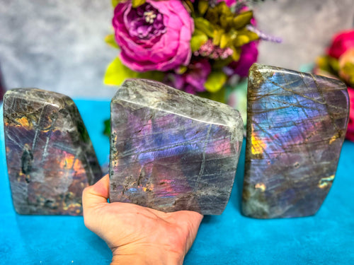 2 Lb+ Purple Labradorite crystal Freeform, Rainbow Labradorite, White Labradorite | | Wiccan Center