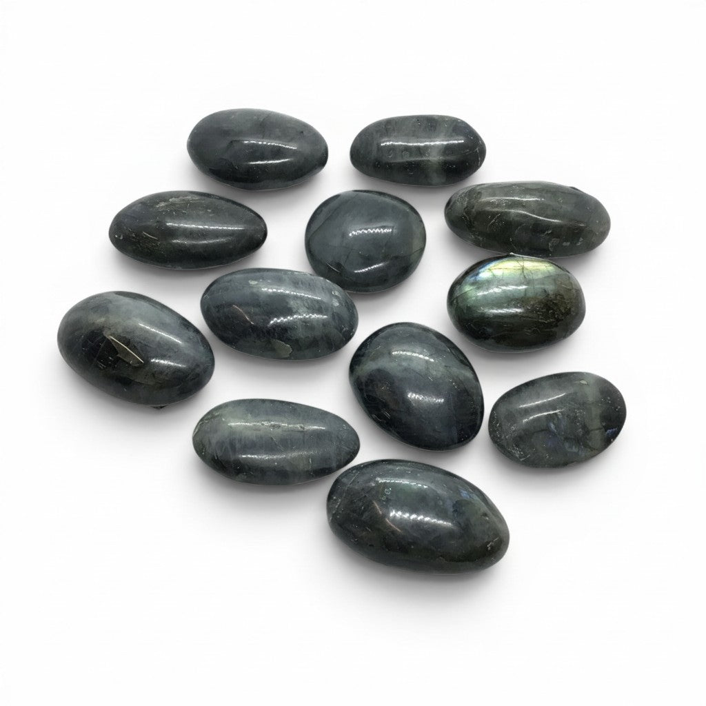 Labradorite Tumbled Palm Stone - Extra Small - Sold In Singles | Crystals & Minerals > Specimens | Wiccan Center