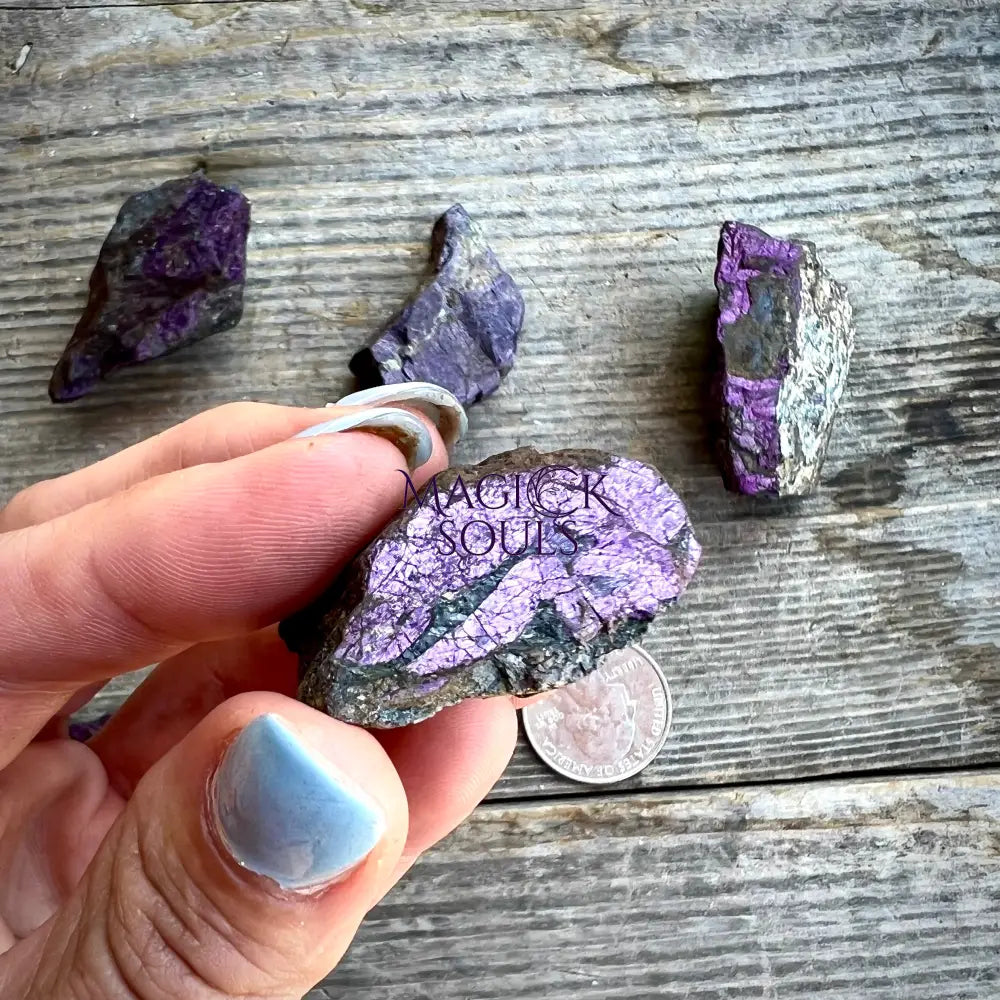 RARE Purpurite Mineral Specimen from Namibia