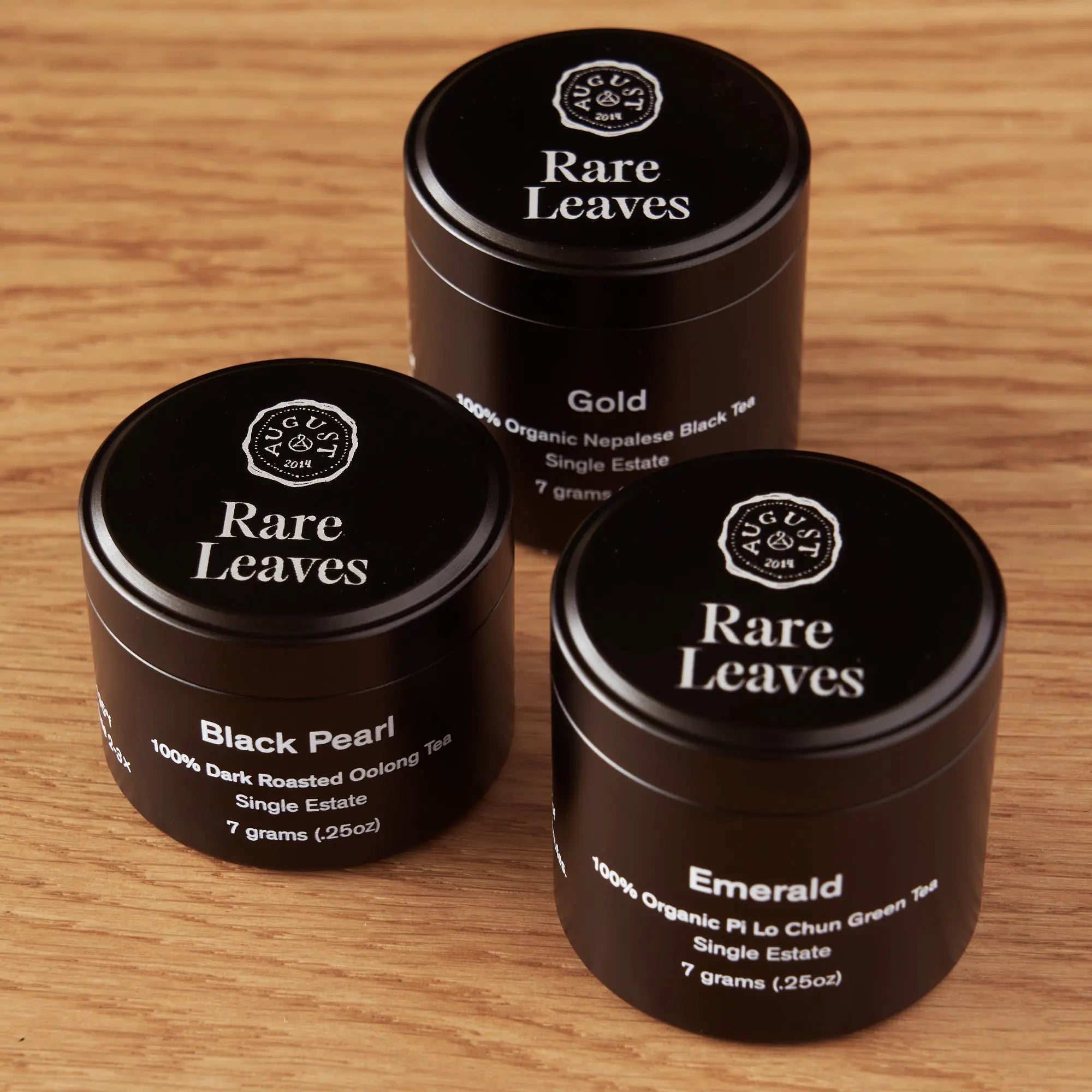 Rare Leaves Single Origin Tea Mini Tin Sampler | Beverages > Teas > Tea Samplers | Wiccan Center