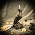 Raven Magic Candle Spell Kit - Intelligence & Spirit World Connection | Candle Spell Kit | Wiccan Center