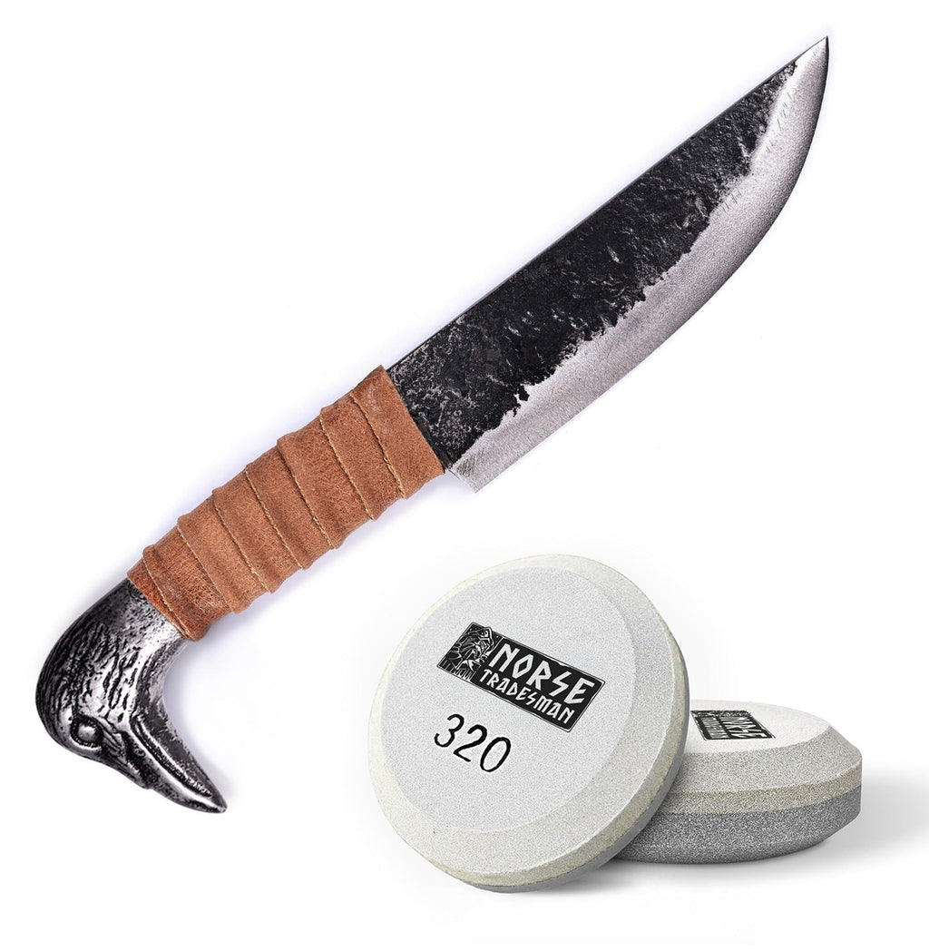 Viking Raven Knife – 5.5" Carbon Steel Blade | Knife | Wiccan Center