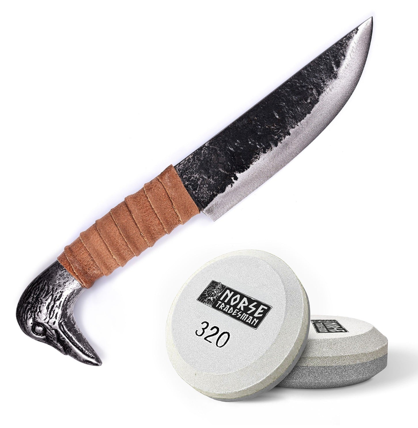 Viking Raven Knife – 5.5" Carbon Steel Blade | Knife | Wiccan Center