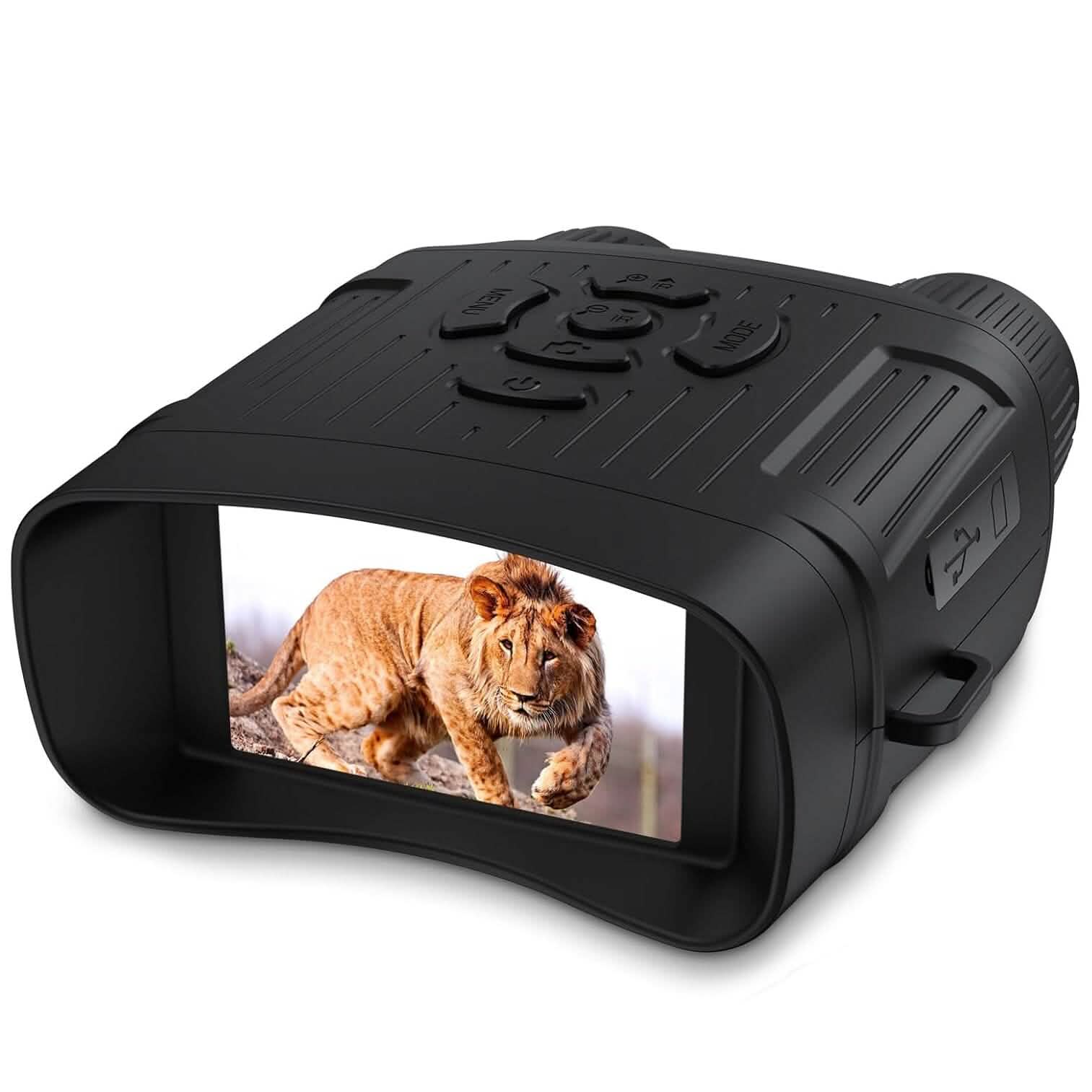 Rechargeable Infrared Night Vision Goggles 10X Digital Zoom with 3'' Screen | Outdoor Recreation | Wiccan Center