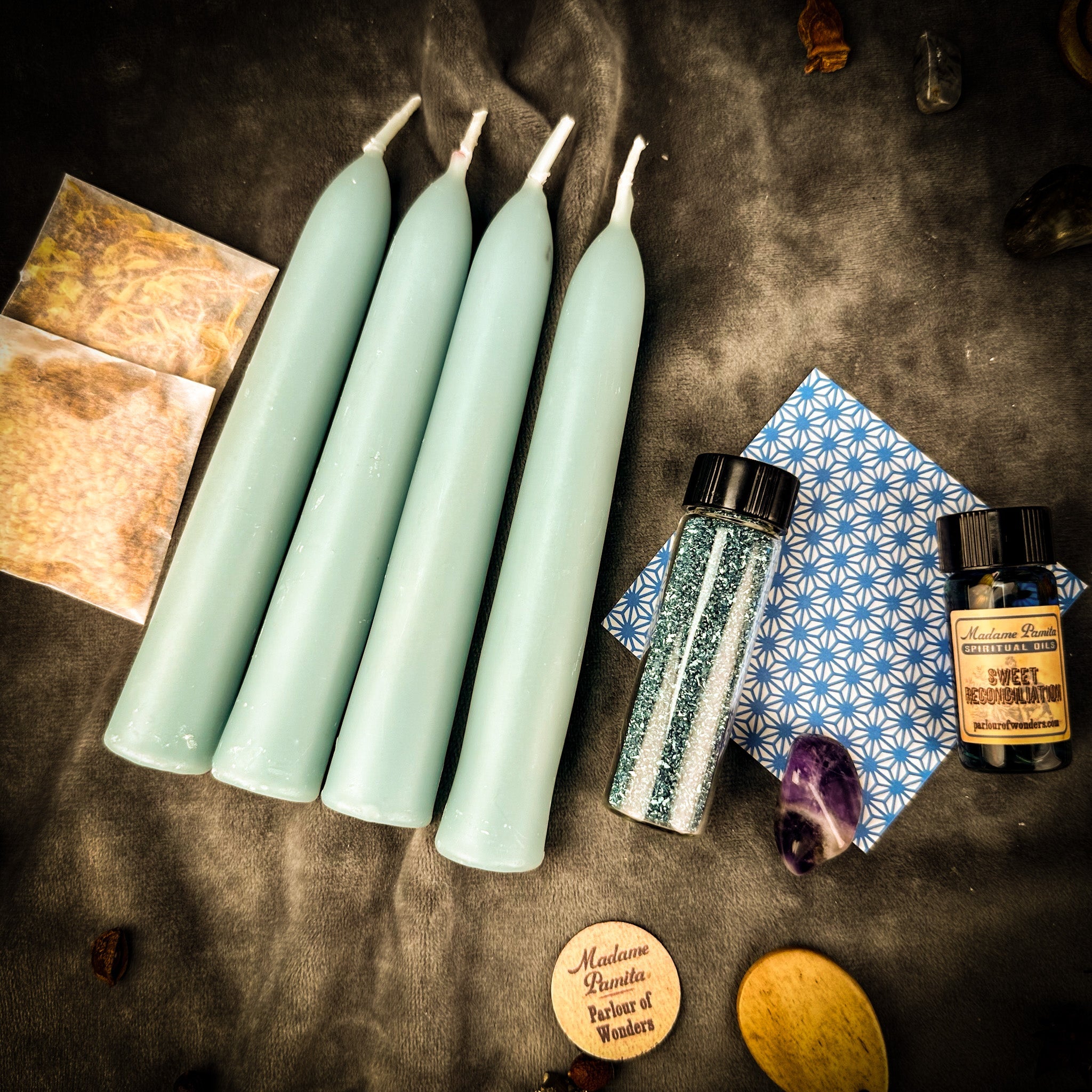 Reconciliation Candle Spell Booster Pack - Add Relationship Healing to Any Candle Spell Kit | Candle Spell Booster Pack | Wiccan Center