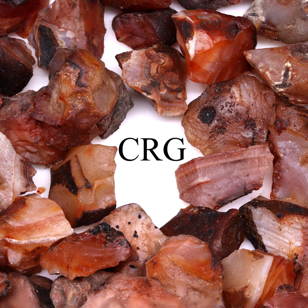 Rough Red Carnelian / 20-40mm AVG - 10 KILO LOT