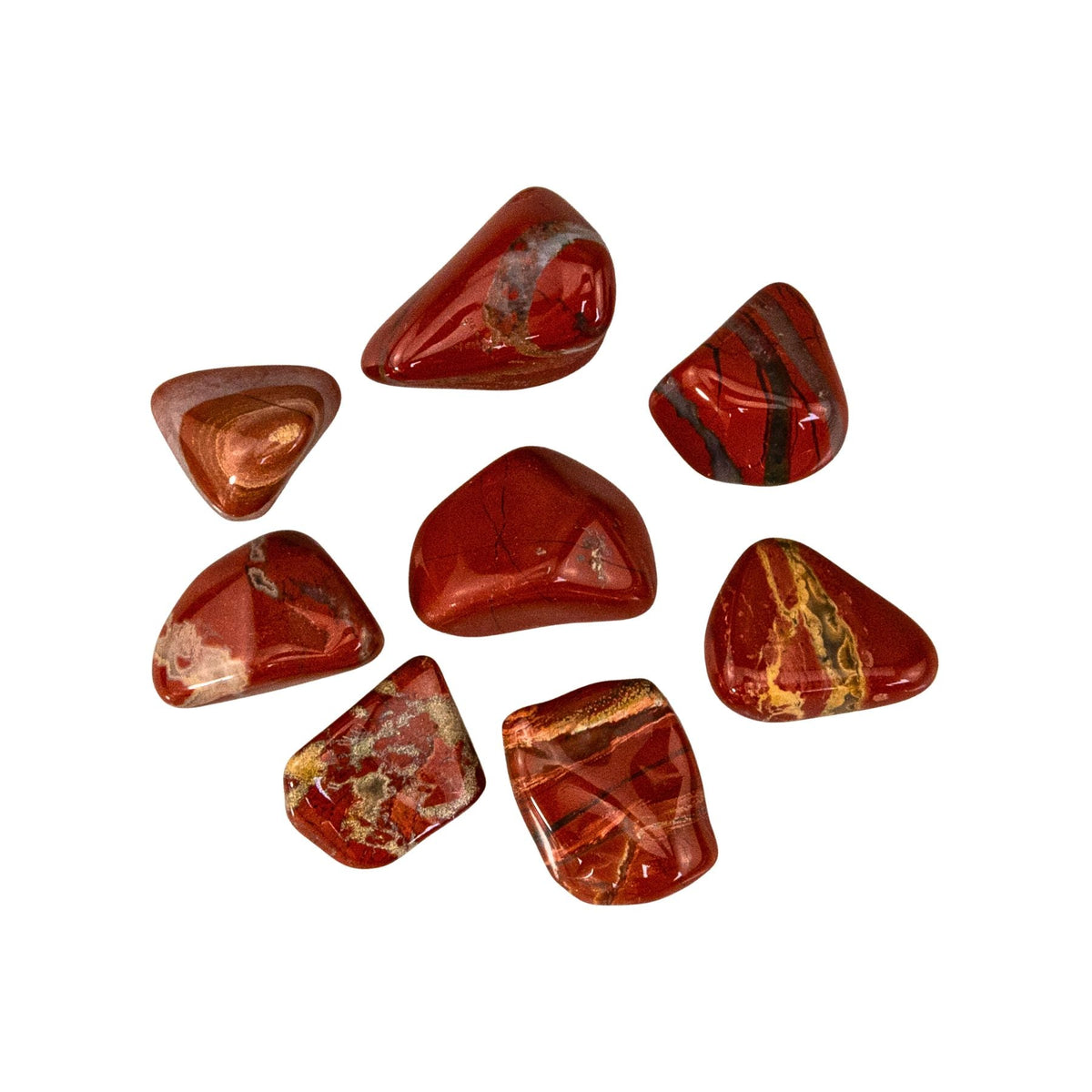 Red Jasper Tumbled 1lb | Crystals | Wiccan Center