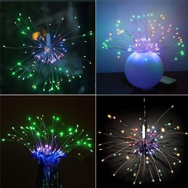 Remote Control Waterproof Christmas Fireworks LED String Lights | String & Fairy Lights | Wiccan Center