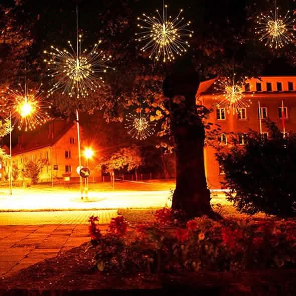Remote Control Waterproof Christmas Fireworks LED String Lights | String & Fairy Lights | Wiccan Center