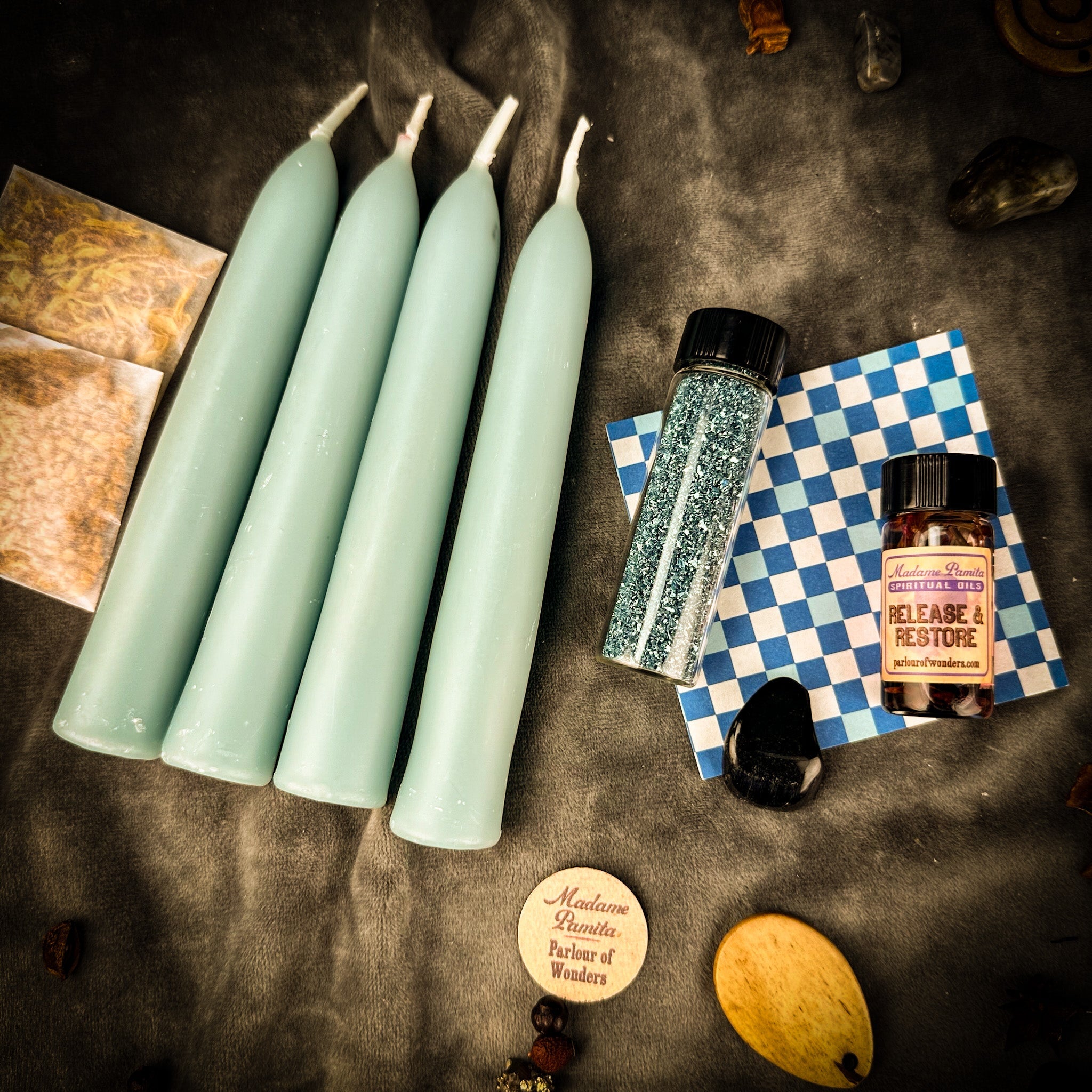 Renewal Candle Spell Booster Pack - Add Restoration to Any Candle Spell Kit | Candle Spell Booster Pack | Wiccan Center