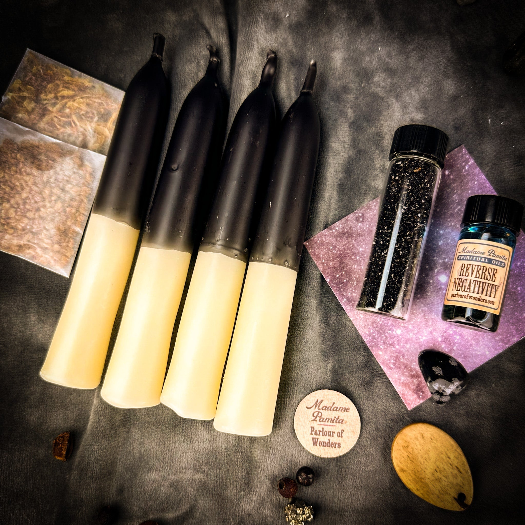 Reversing Candle Spell Booster Pack - Add Curse Reversal to Any Candle Spell Kit | Candle Spell Booster Pack | Wiccan Center