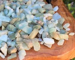 Aquamarine Rough Chips 2oz | Chips | Wiccan Center