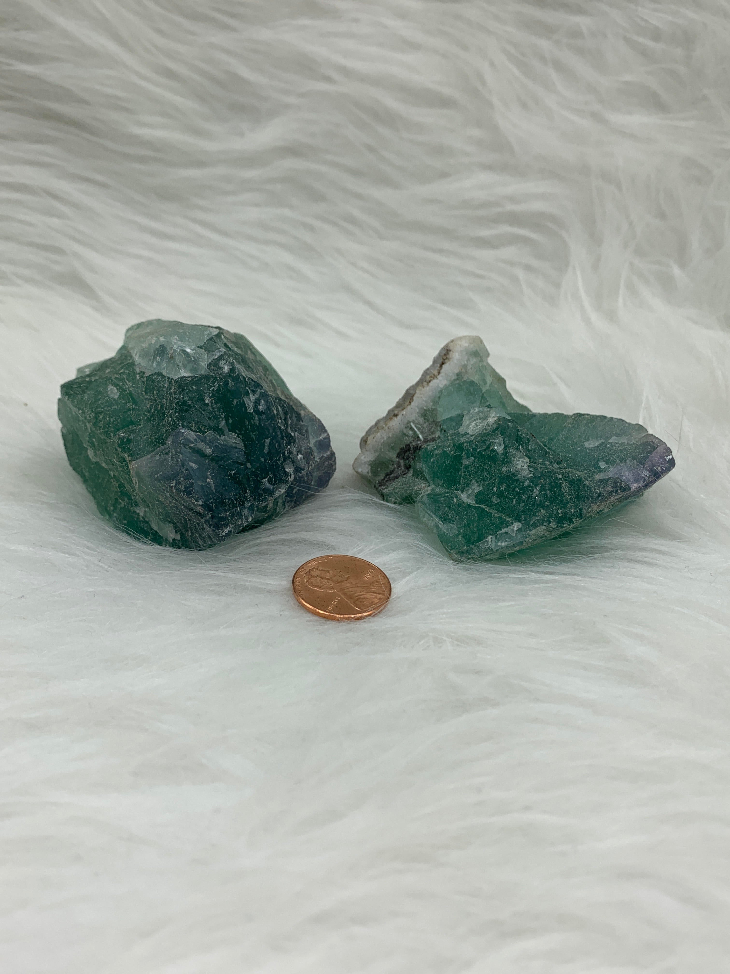 Fluorite Rough Med | Rough Gemstone | Wiccan Center