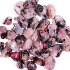 Rhodonite in Quartz Tumbled | Tumbled Gemstone | Wiccan Center