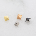 16G/18G Steel Internally Threaded Pyramid stud | Internally Threaded End | Wiccan Center