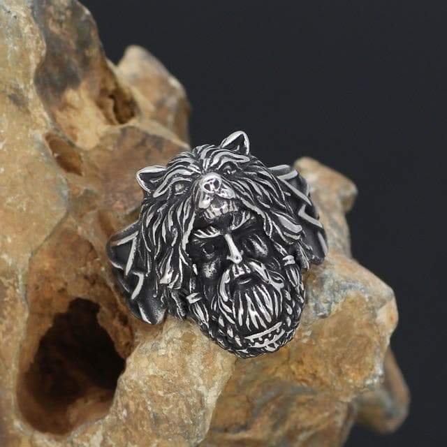 Vikings Berserker Stainless Steel Ring | Rings | Wiccan Center