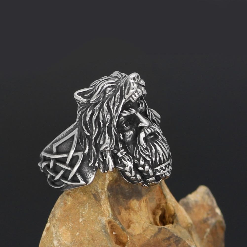 Vikings Berserker Stainless Steel Ring | Rings | Wiccan Center