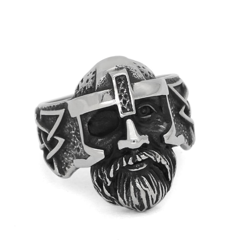 Vikings All Father Odin Stainless Steel Ring | Rings | Wiccan Center