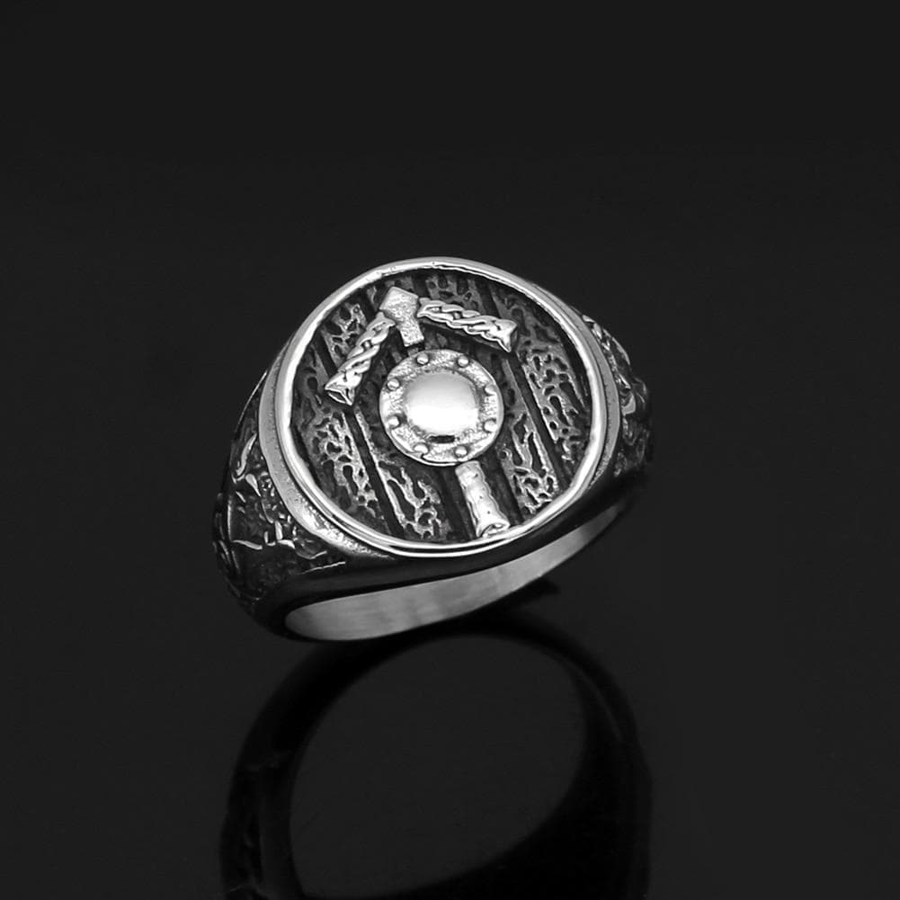 Vikings Tiwaz Rune Stainless Steel Ring | Rings | Wiccan Center
