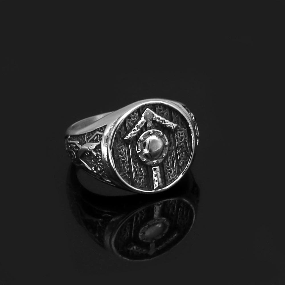Vikings Tiwaz Rune Stainless Steel Ring | Rings | Wiccan Center