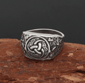 Vikings Odin's Horn Stainless Steel Ring | Rings | Wiccan Center