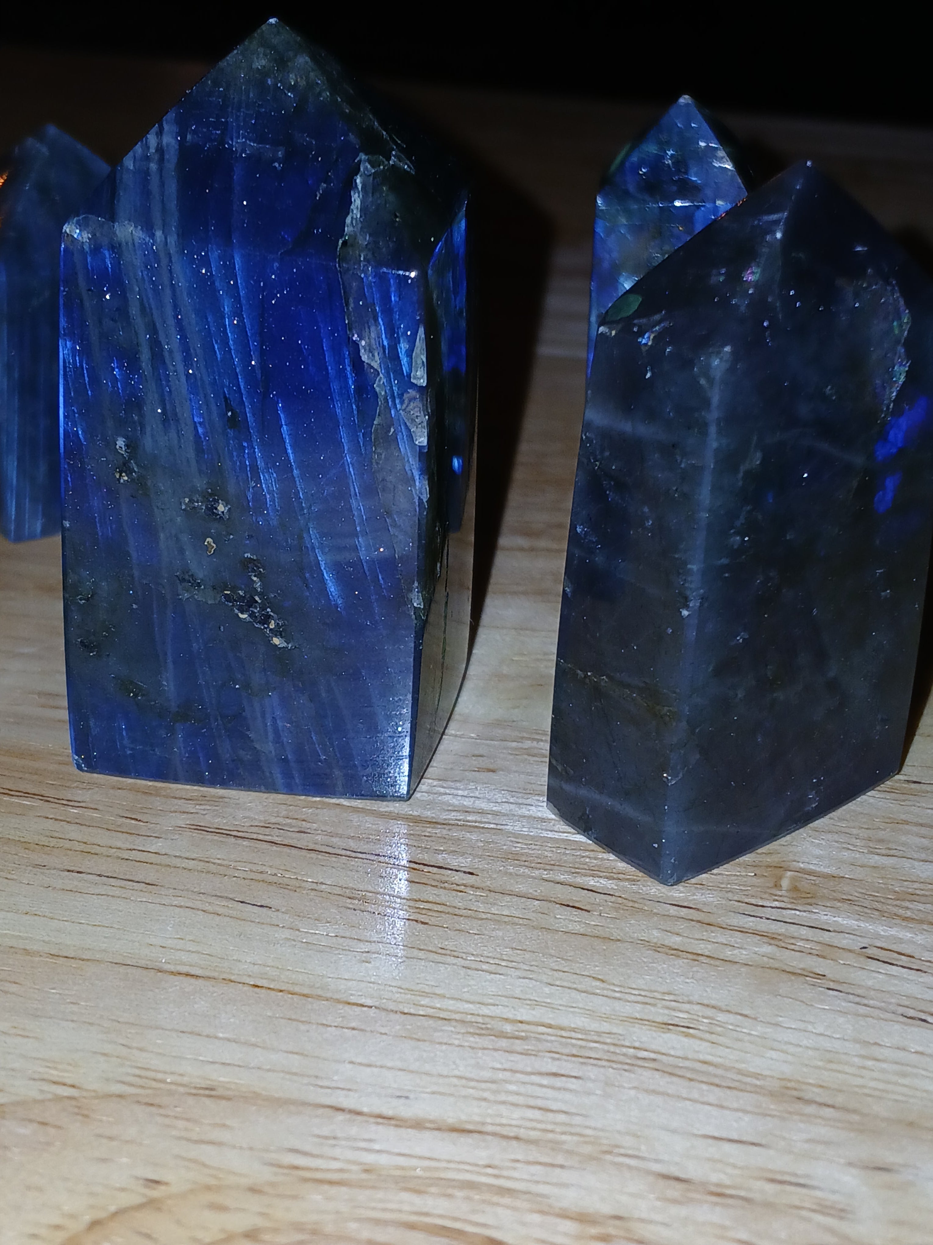 High Flash Labradorite Mini Towers | | Wiccan Center