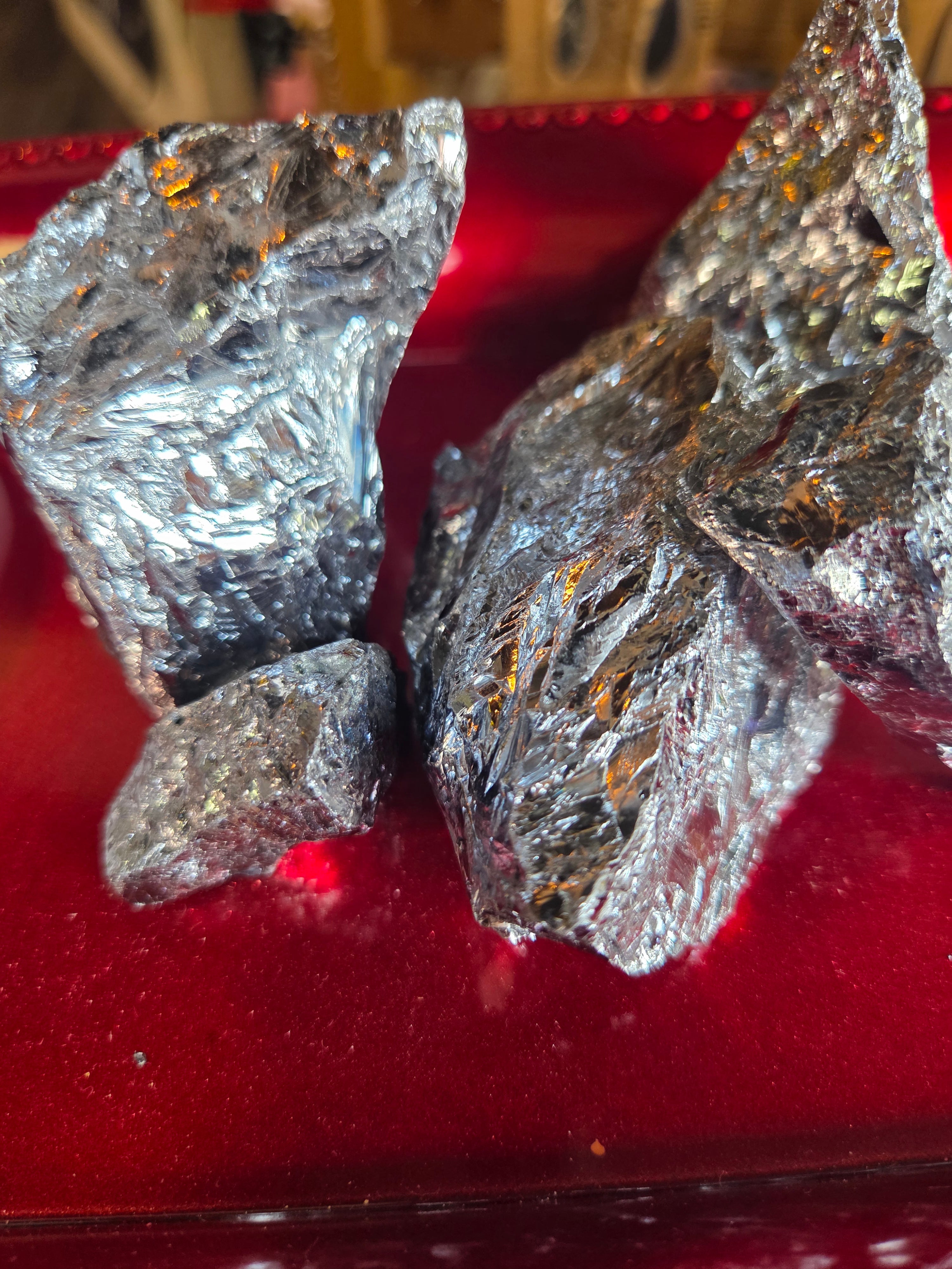 Rough Terahertz Specimen Stones – Energy • Focus • Vitality (Small & Large) | | Wiccan Center