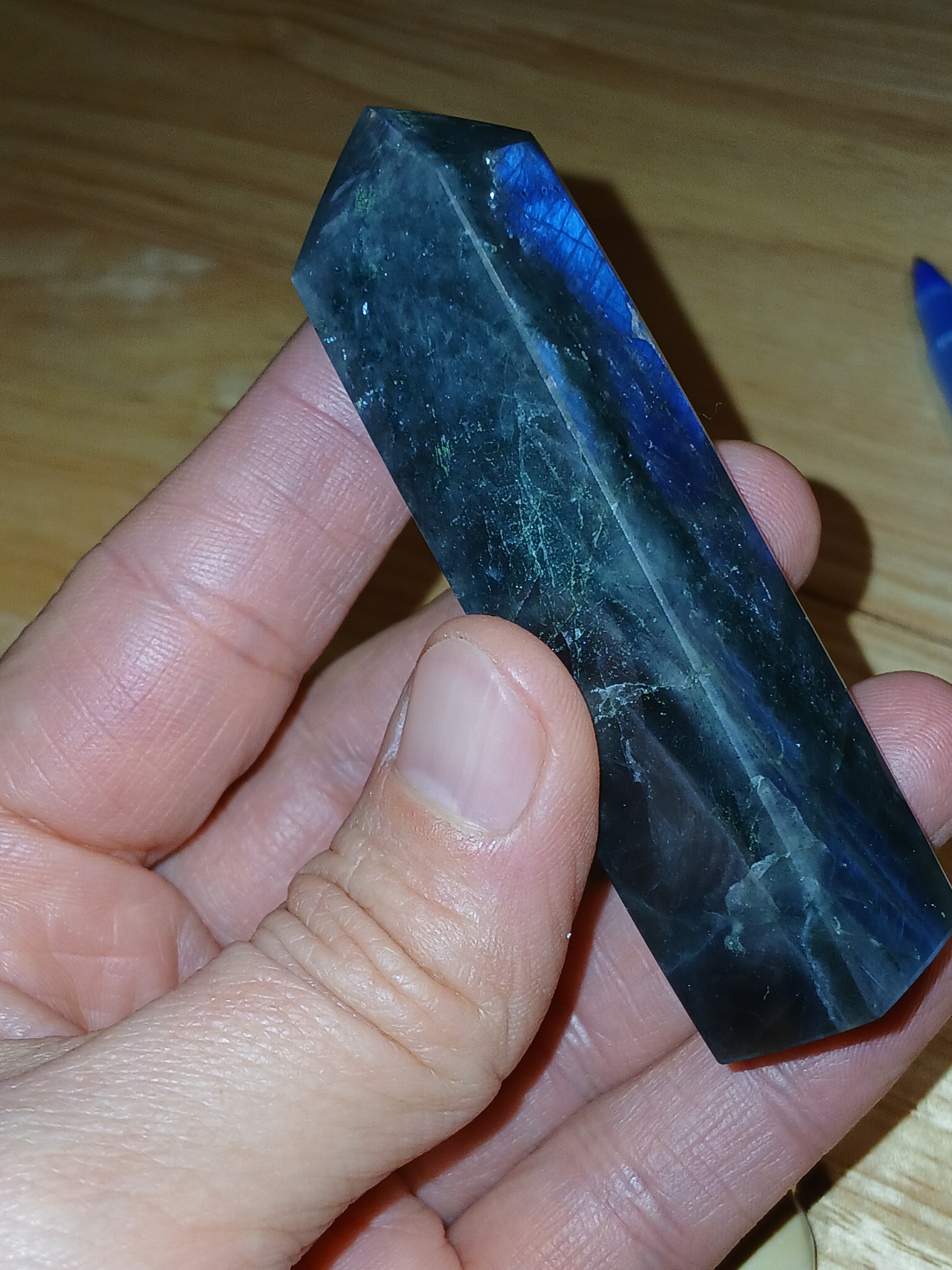 High Flash Labradorite Mini Towers | | Wiccan Center