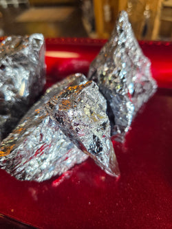 Rough Terahertz Specimen Stones – Energy • Focus • Vitality (Small & Large) | | Wiccan Center