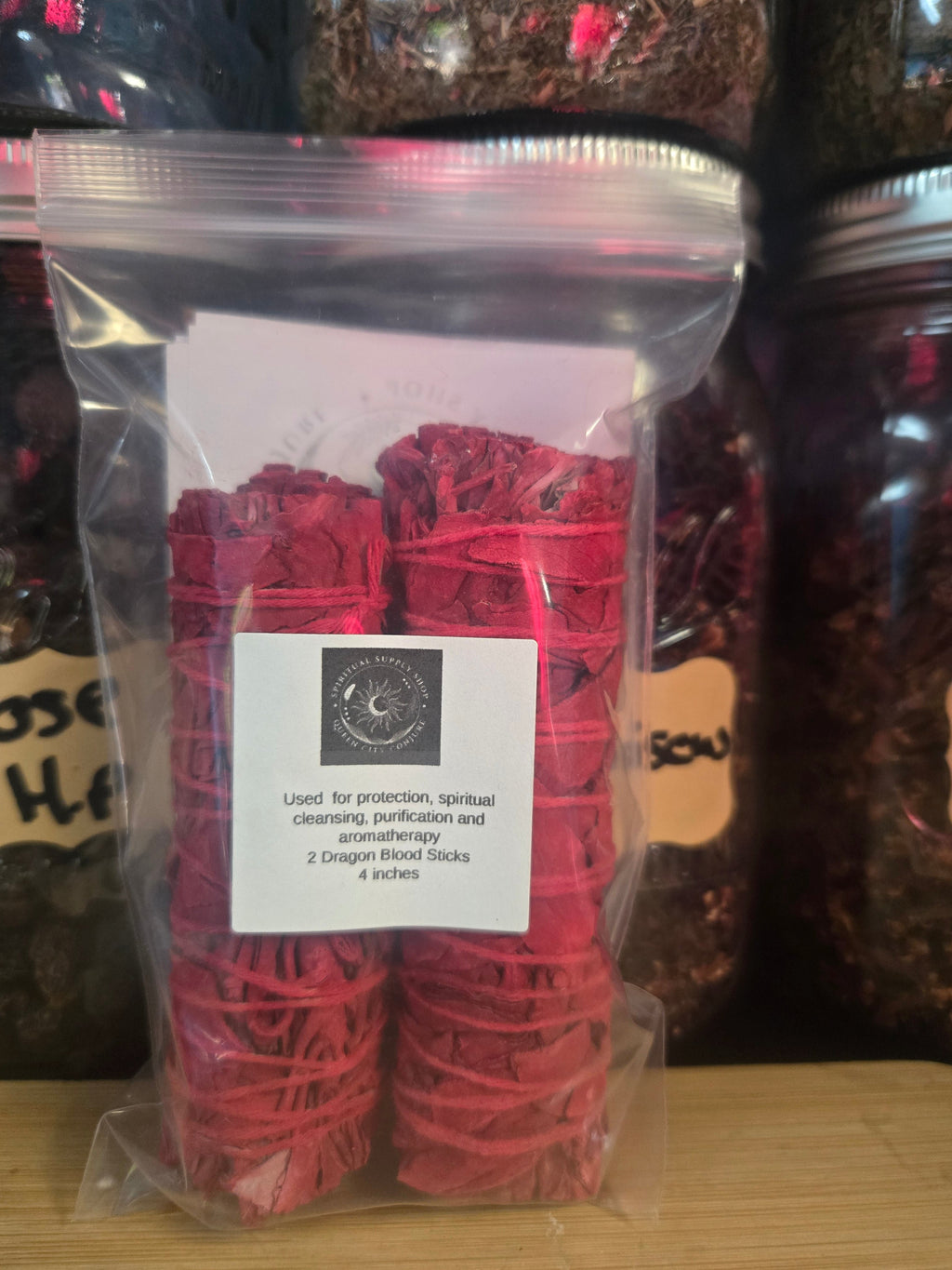 Dragon Blood&Sage Smudging Kit | | Wiccan Center