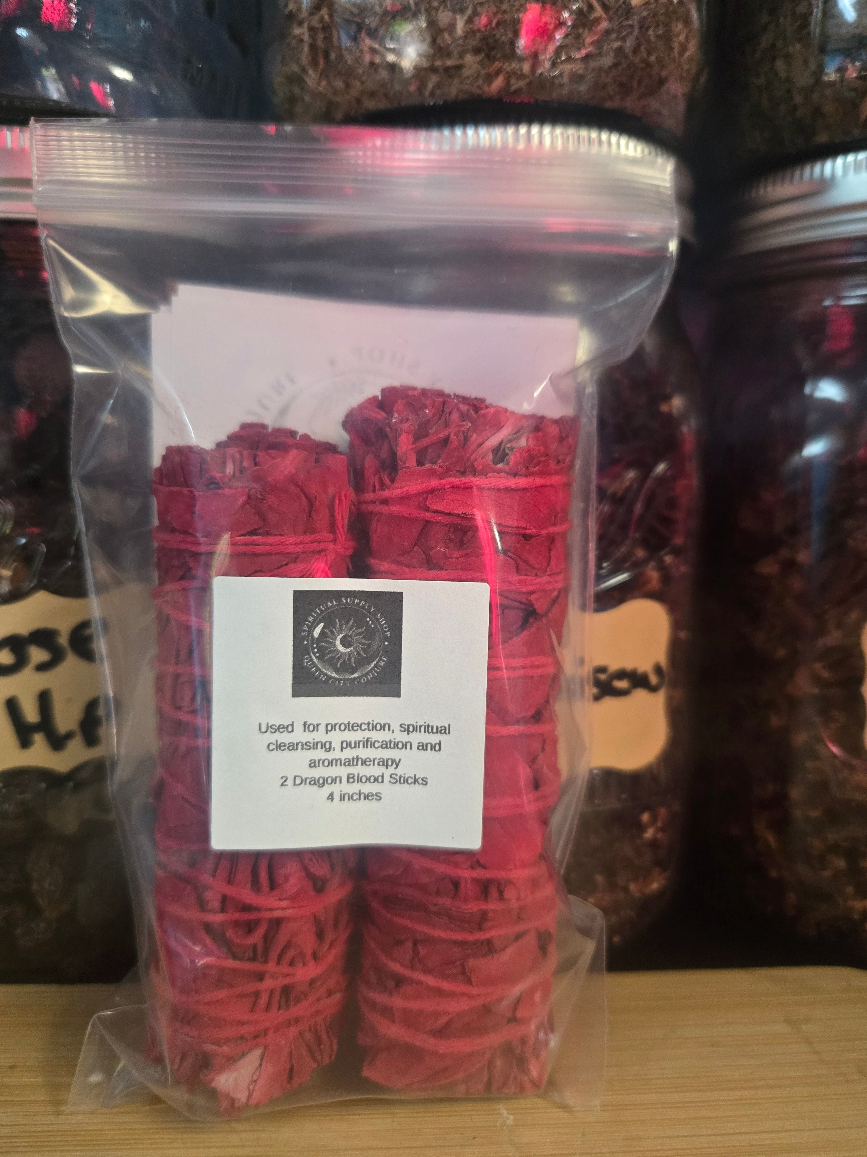 Dragon Blood&Sage Smudging Kit | | Wiccan Center