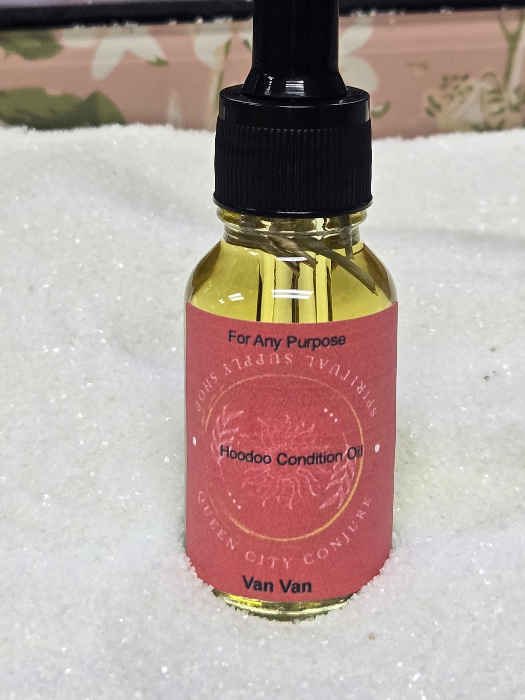 Van Van Oil - Cleansing & Road Opening Hoodoo Conjure Oil | Spiritual Oil | Wiccan Center