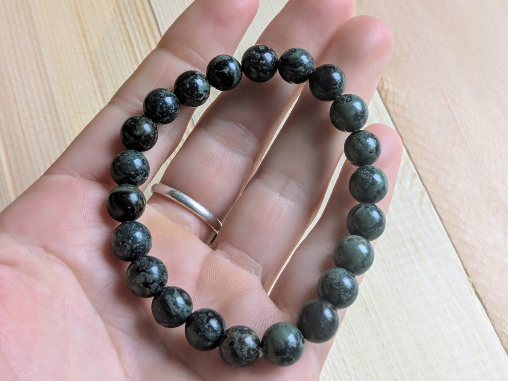 Kambaba Jasper Beaded Stretch Bracelets | | Wiccan Center