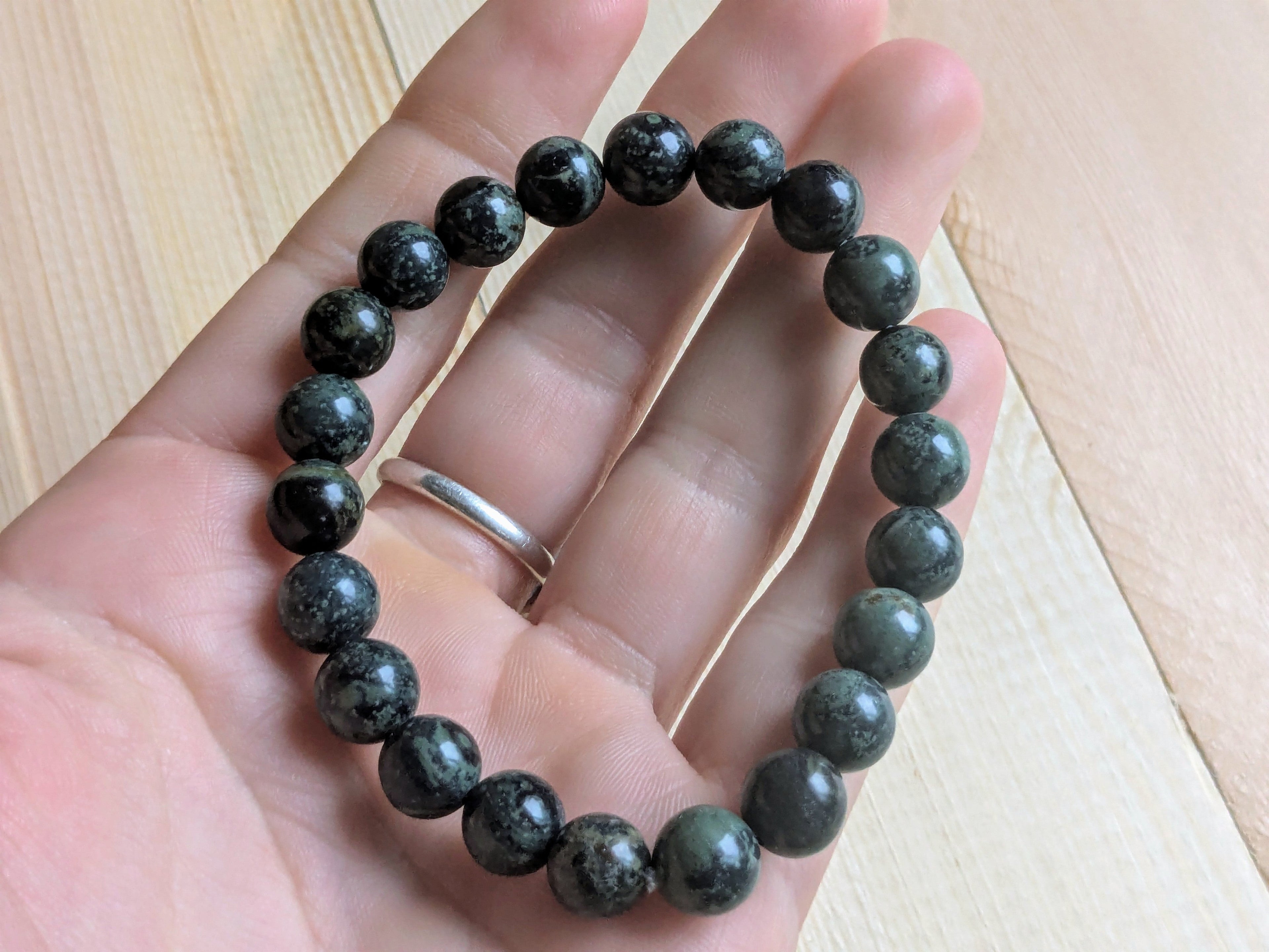 Kambaba Jasper Beaded Stretch Bracelets | | Wiccan Center