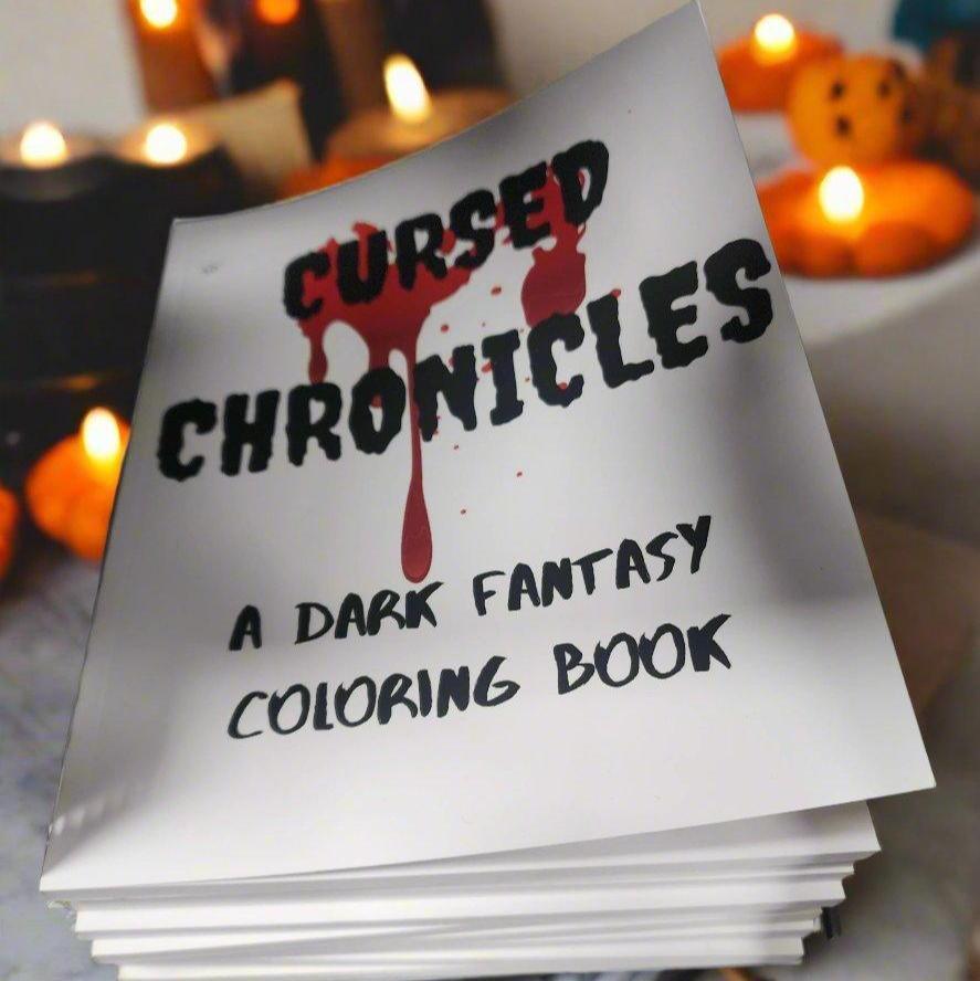Cursed Chronicles Coloring Book