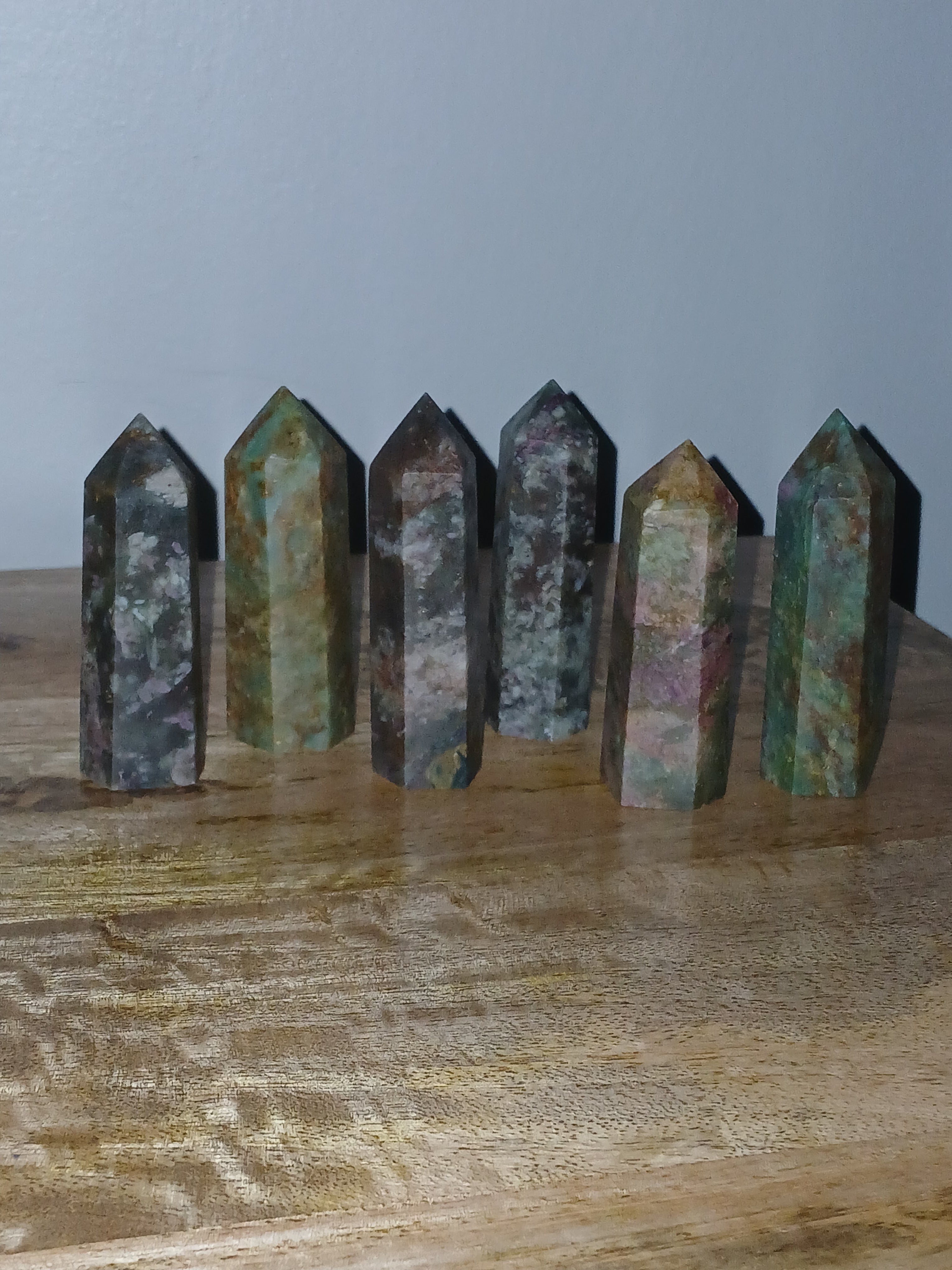 Ruby Fuchsite Tower | | Wiccan Center
