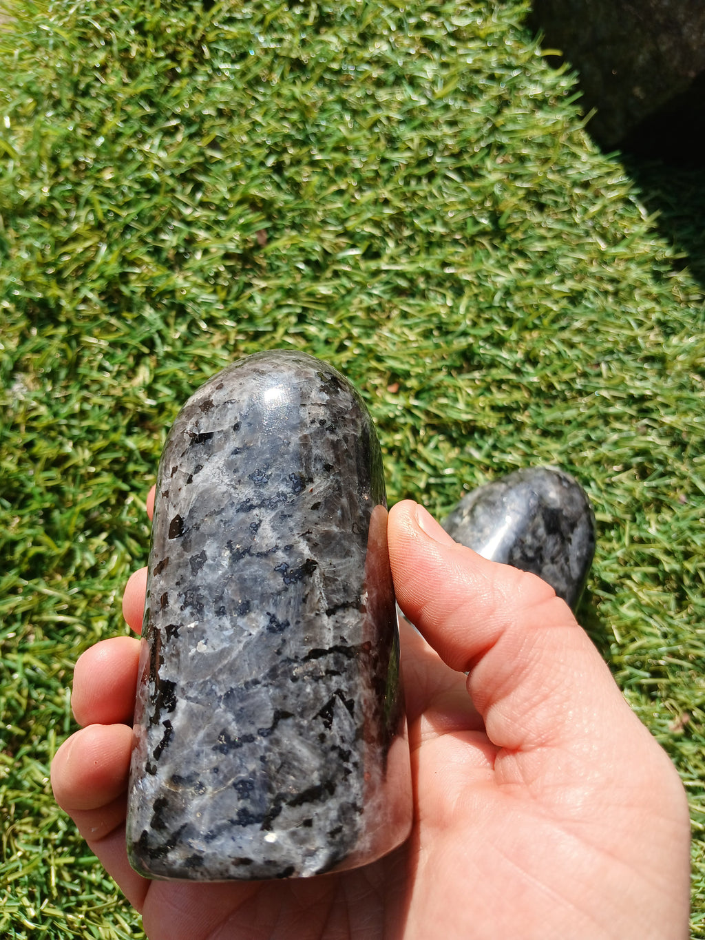 Larvikite Freeform Boulder | | Wiccan Center